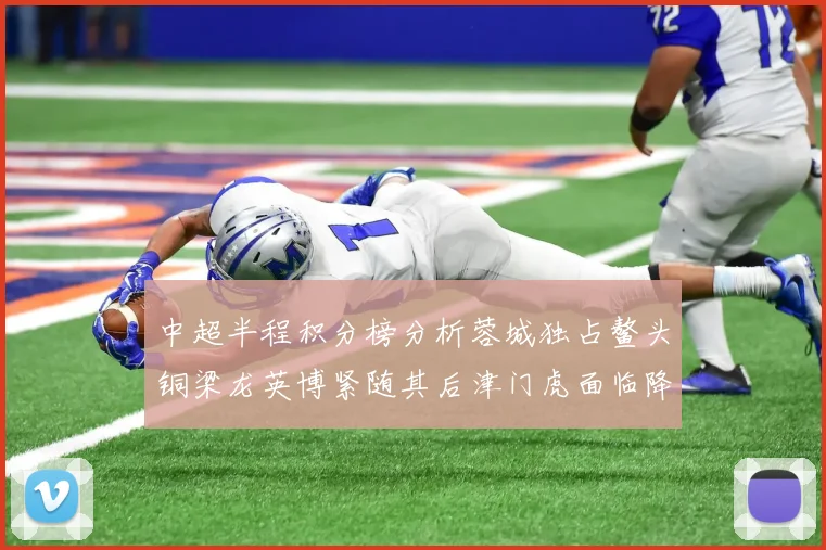 中超半程积分榜分析蓉城独占鳌头铜梁龙英博紧随其后津门虎面临降级危机